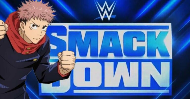 Superstar da WWE grita Jujutsu Kaisen no WWE SmackDown