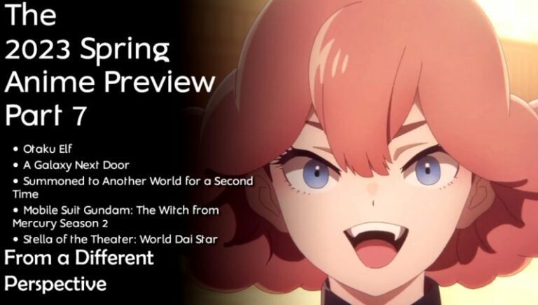 ASSISTA: A prévia do anime da primavera de 2023, parte 7