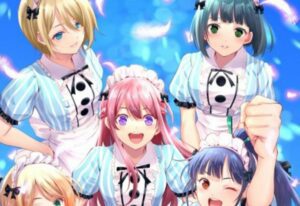 'The Café Terrace and Its Goddesses' TV Anime define lançamentos em Blu-ray japoneses