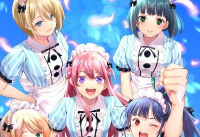'The Café Terrace and Its Goddesses' TV Anime define lançamentos em Blu-ray japoneses
