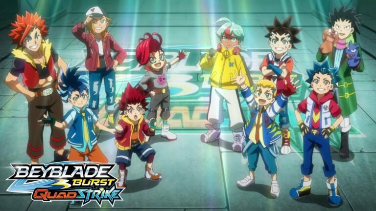 Hulu agenda estreia do anime Beyblade Burst QuadStrike