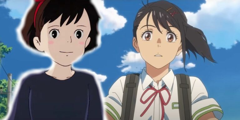 Ghibli's Kiki meets Shinkai's Suzume