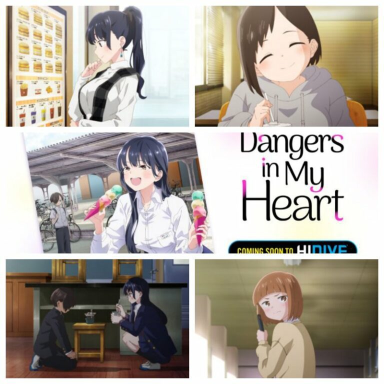 Prévia do 4º episódio do anime 'The Dangers in My Heart'