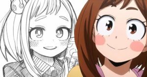 Criador de My Hero Academia compartilha novo esboço de Ochaco