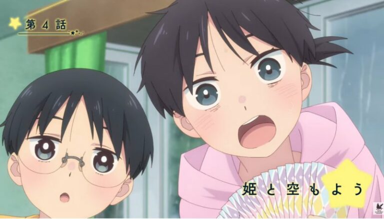 Prévia do 4º episódio do anime 'A Galaxy Next Door'