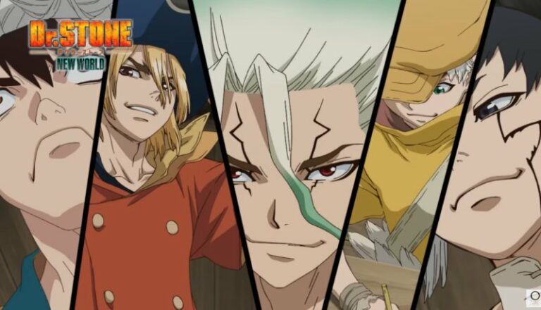 4º 'Dra.  Prévia do episódio da 3ª temporada do anime de Stone