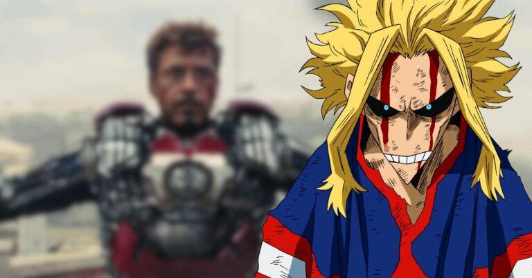 O momento do Homem de Ferro de All Might prenuncia um futuro horrível
