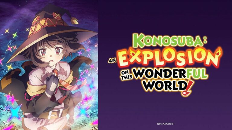 Crunchyroll adiciona 'Konosuba: uma explosão neste mundo maravilhoso!'  dublagem de anime