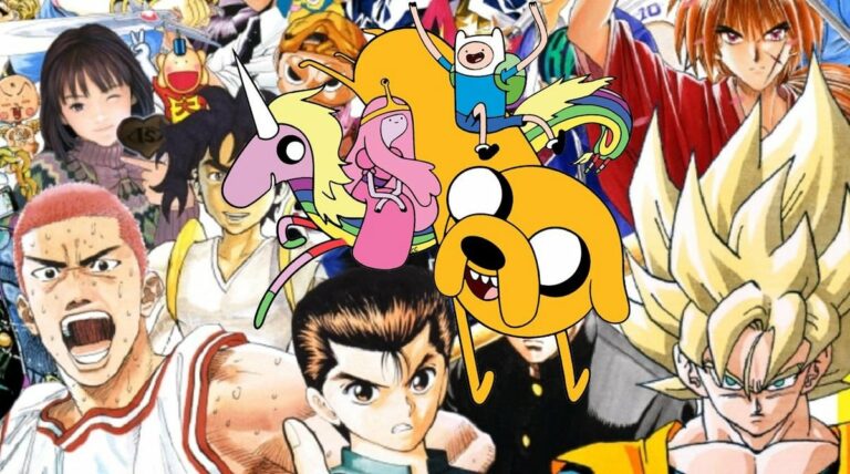 Os canais de Adventure Time Shonen Jump nesta reforma de anime