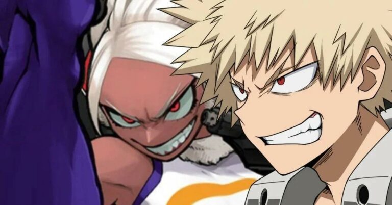 My Hero Academia Cosplay divertidamente funde Bakugo e Mirko
