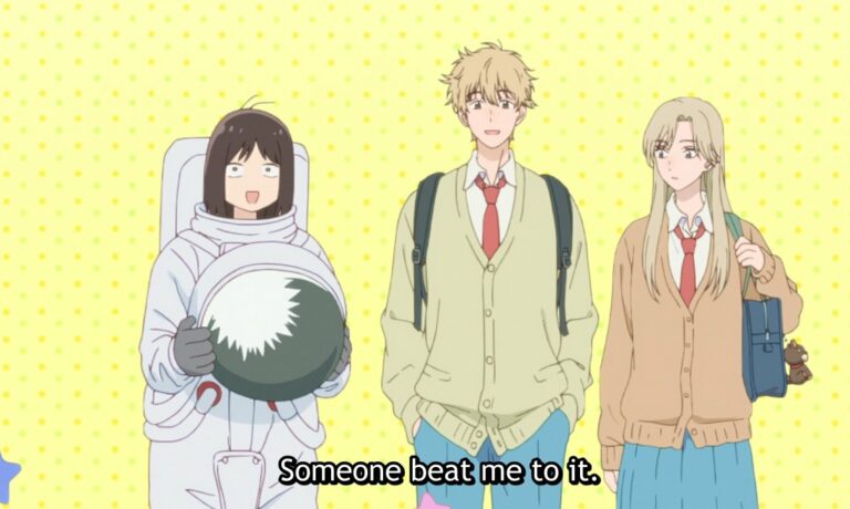 O primeiro mergulho de Baby Duck neste clipe de anime 'Skip and Loafer'