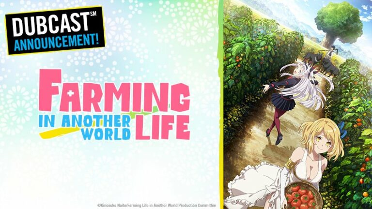 HIDIVE define 'Farming Life in Another World' Anime dublado em inglês com equipe, elenco e estreia