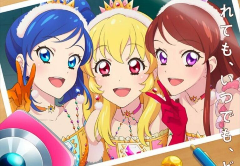 Bandai Namco Pictures revela 'Aikatsu!  10ª História ~Mirai e no Starway~' Arte do Blu-ray do Longa-Metragem de Anime