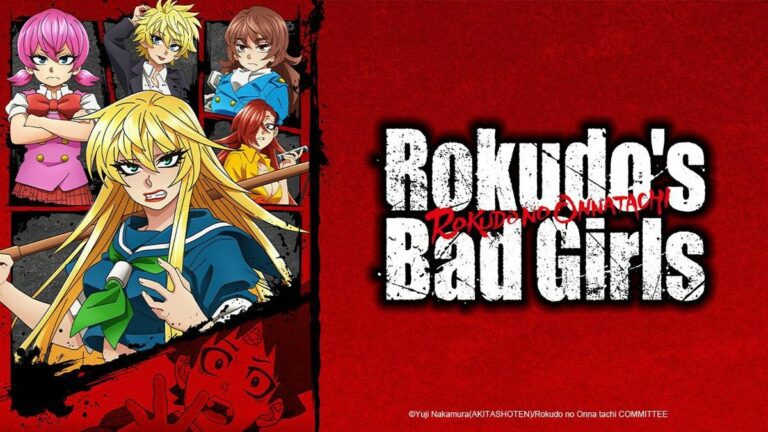 Abordado por uma gangue de motociclistas neste clipe de anime 'Rokudo's Bad Girls'