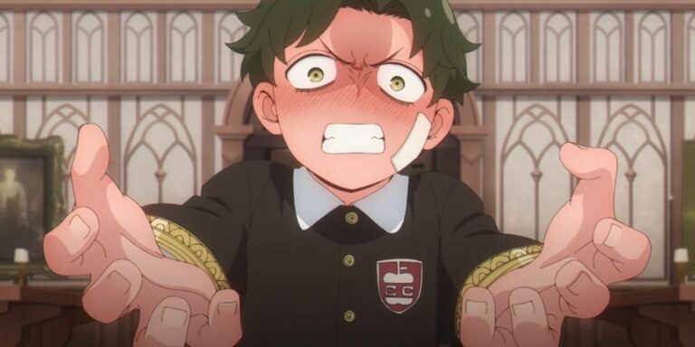 spy x family damian angry because he likes anya