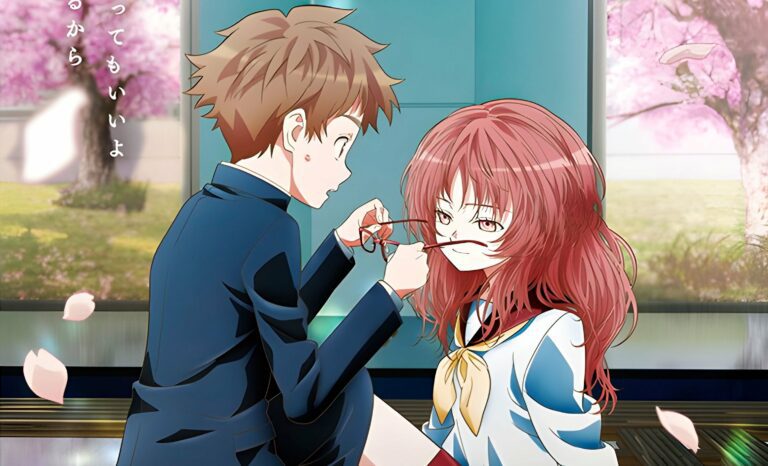 Séries de anime de TV 'A garota que eu gosto esqueceu os óculos' estreiam com novas promoções e atualizações do elenco