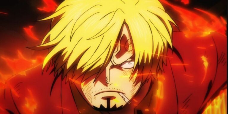sanji from one piece unleashs his full power
