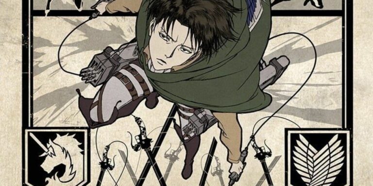 Attack on Titan's Levi charges into action