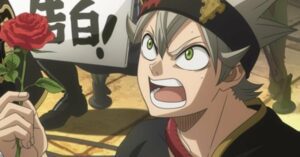 Cartaz do filme Black Clover fica romântico com a proposta surpresa de Asta