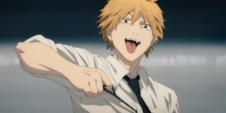 chainsaw man denji tongue out