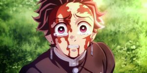 Tanjiro Crying Demon Slayer Swordsmith Village Arc