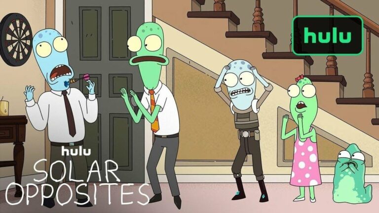 Data de estreia da 4ª temporada de Solar Opposites, primeiro visual revelado pelo Hulu