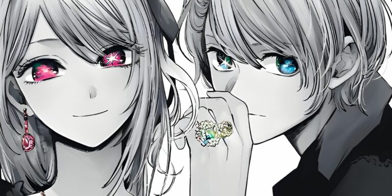 Ruby and Aqua from the Oshi no Ko anime.