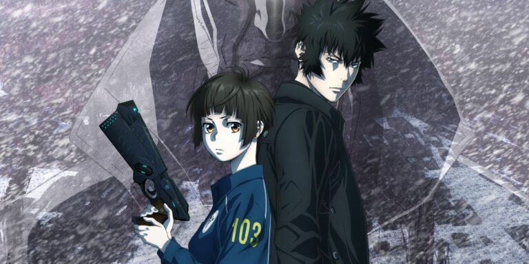 psycho-pass providence main poster akane and kogami