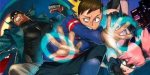 Official artwork from The MHA Vigilantes Manga Series