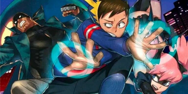 Official artwork from The MHA Vigilantes Manga Series