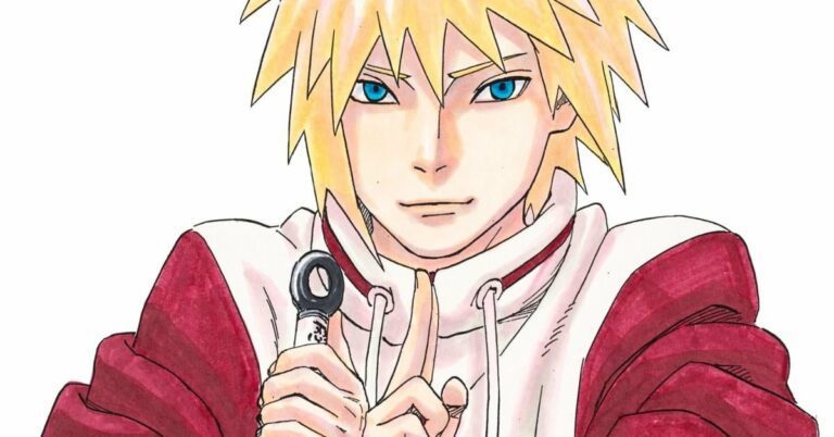 Naruto compartilha primeira imagem do novo mangá de Minato