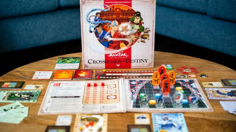 Revelado o último jogo de tabuleiro Crossroads of Destiny do dobrador de ar