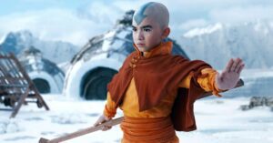 Superfície dos títulos dos episódios de The Last Airbender
