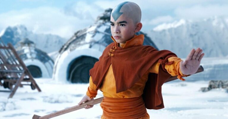 Superfície dos títulos dos episódios de The Last Airbender