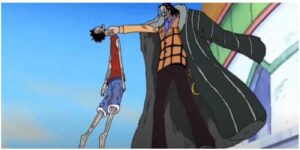 Crocodile Absorbing All The Moisture Out Of Luffy