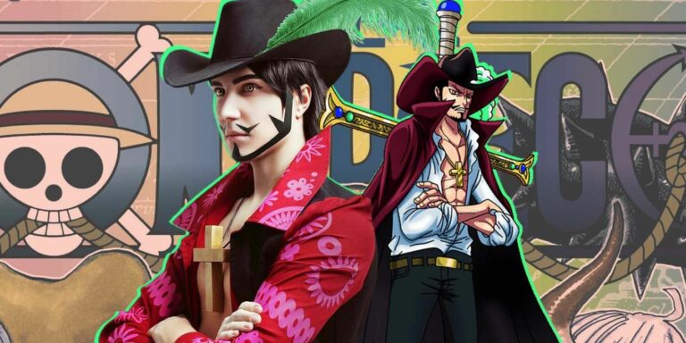Cosplay de Dracule Mihawk dos fãs de One Piece parece ter saído direto do anime