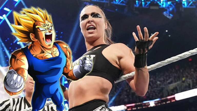 Ronda Rousey homenageia Dragon Ball Z com anel de engrenagem