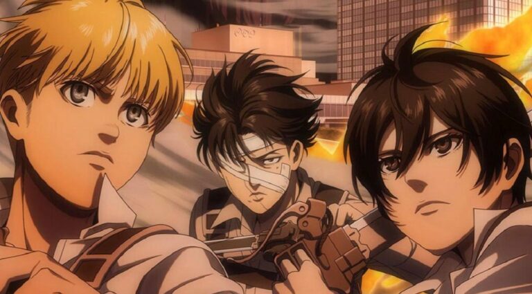 Attack on Titan reúne a gangue de Mikasa em nova arte promocional
