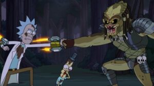 É Rick vs. O Predador na estreia da 7ª temporada de Rick e Morty