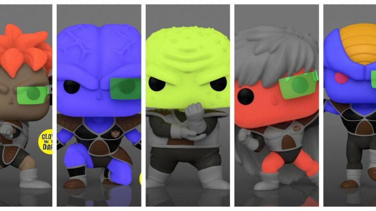 Novo Dragon Ball Z Funko Pop Wave inclui 5 exclusividades do GITD