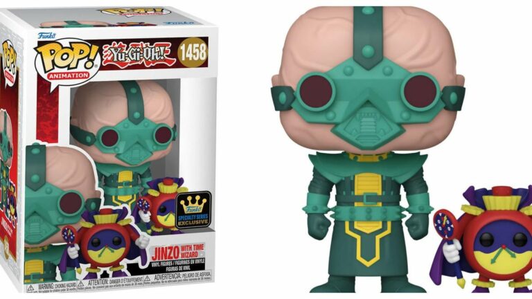Yu-Gi-Oh Funko Pops adiciona Jinzo com Time Wizard exclusivo
