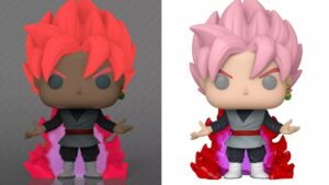Dragon Ball Super Funko Pops Adiciona Super Saiyan Rose Goku Black Exclusivo
