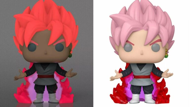 Dragon Ball Super Funko Pops Adiciona Super Saiyan Rose Goku Black Exclusivo