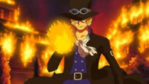 One Piece Cosplay zarpa com Sabo
