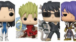 Trigun ganha uma segunda onda de Funko Pops
