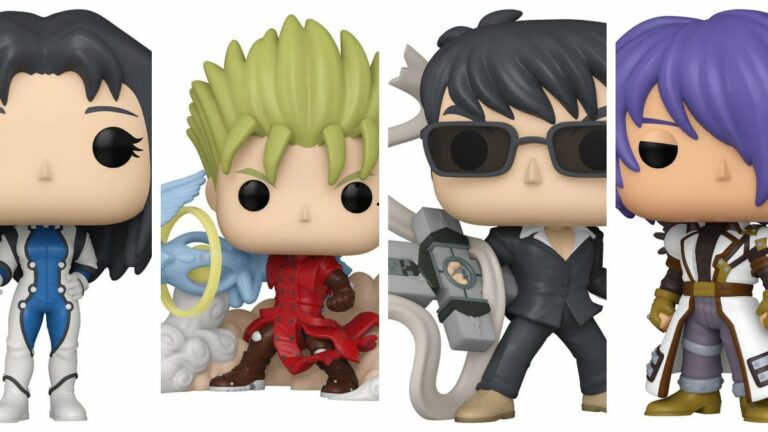 Trigun ganha uma segunda onda de Funko Pops