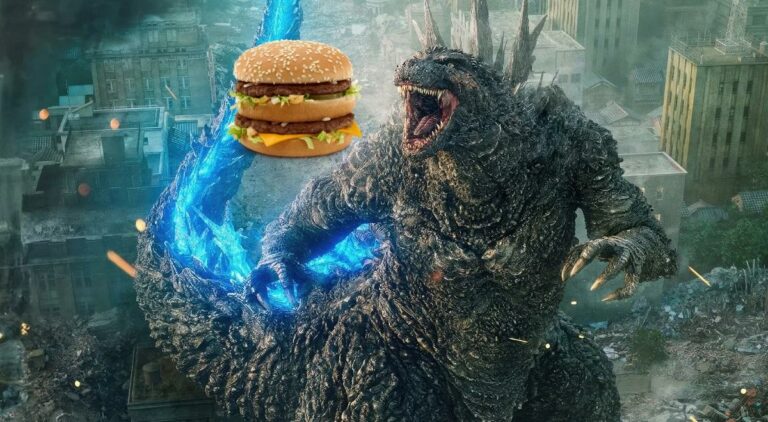Nova promoção Godzilla apresenta mecanismo oficial do McDonald's