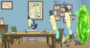 A cena pós-créditos do final da 7ª temporada de Rick e Morty traz uma provocação sinistra do futuro