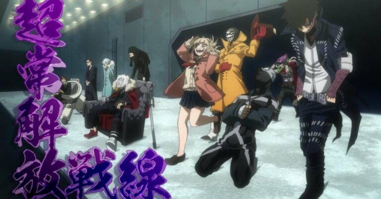 Promoção de My Hero Academia mostra um novo vilão original