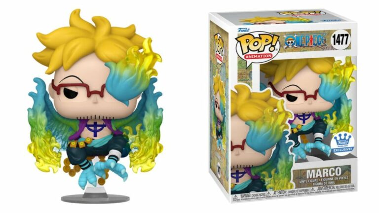 One Piece Marco the Phoenix Funko Pop exclusivo chega hoje